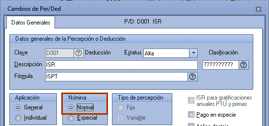 Cálculo de aguinaldo en Aspel NOI 9.0 - Pruebas
